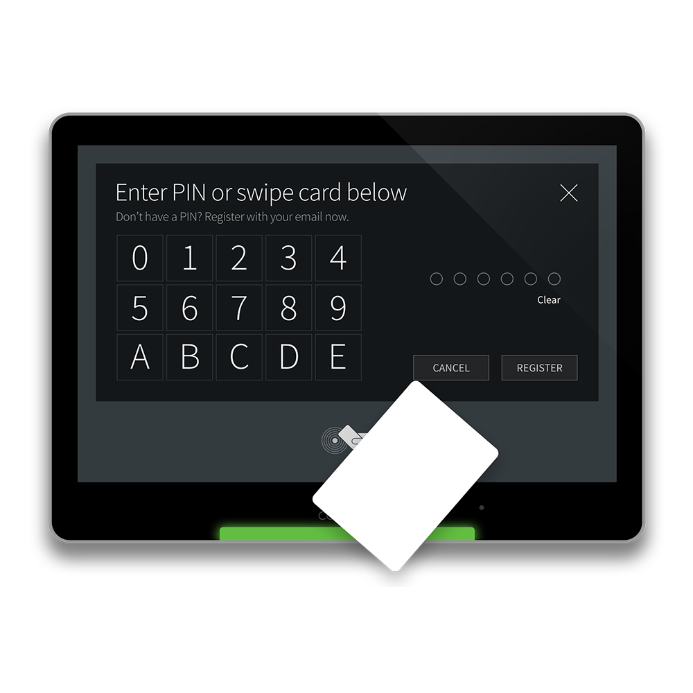 Condeco Meeting Room Screen | Meeting Room Booking Screen – QIWS